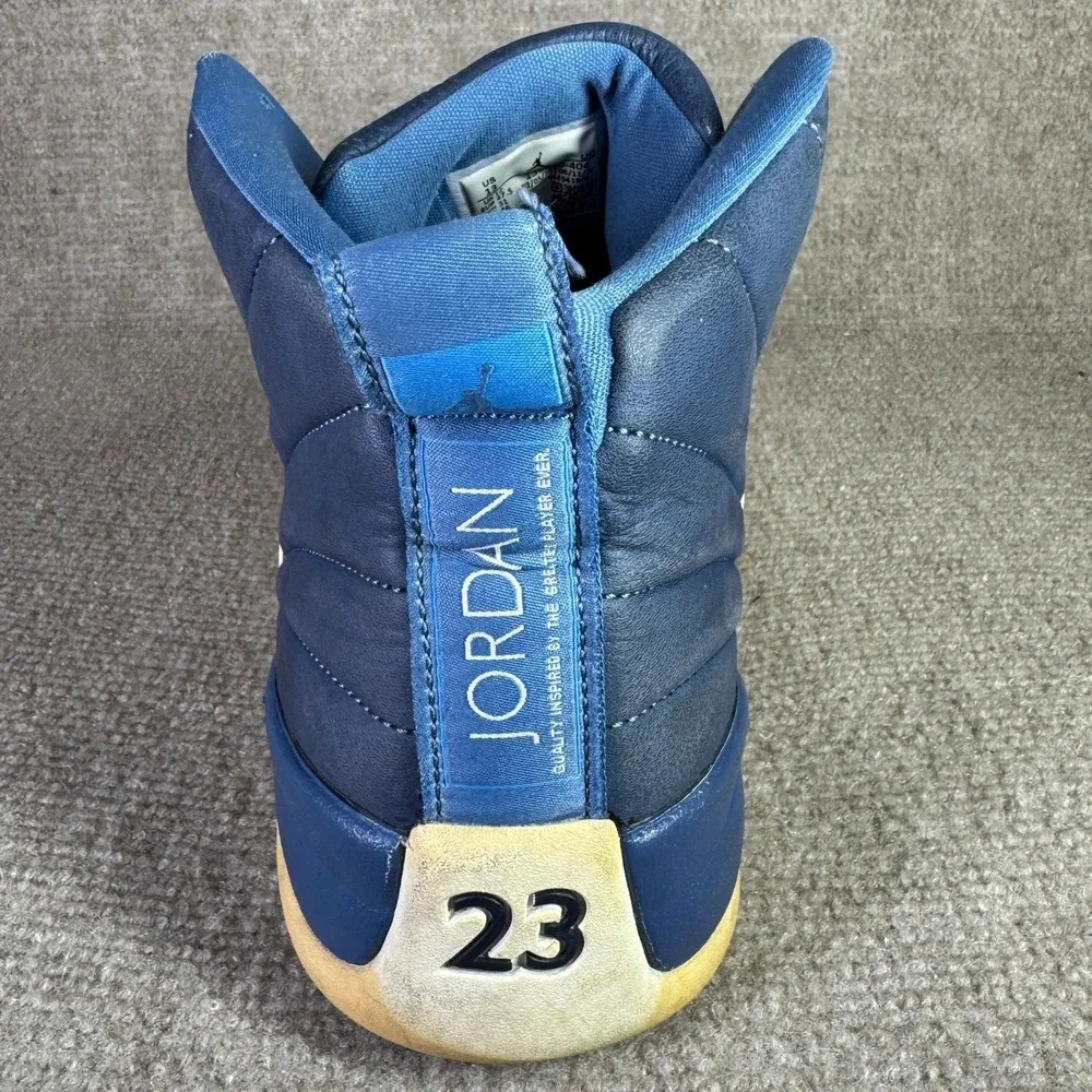 Jordan 12 Retro Obsidian 2020 Mens 13‎ Blue Indigo Stone 130690-404 Sneakers